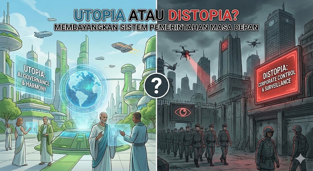 Utopia atau Distopia? Membayangkan Sistem Pemerintahan Masa Depan